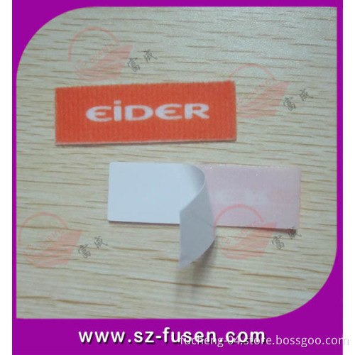 Logo Custom Die Cut Half Self-Adhesive Velcro for Fixing